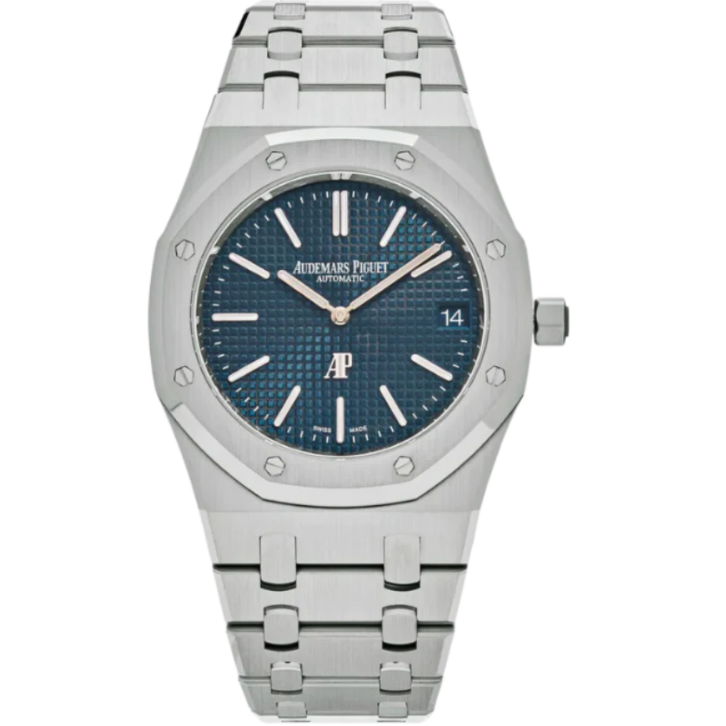 16202ST.OO.1240ST.02 39MM Stainless Steel Royal Oak Jumbo Blue Dial