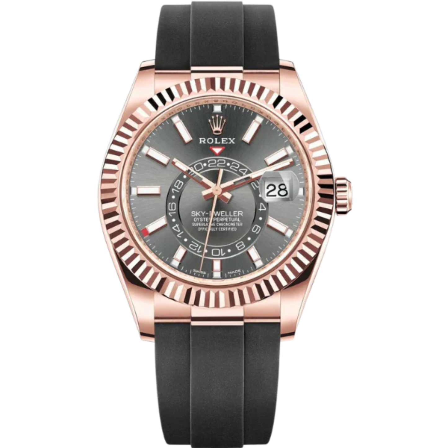Skydweller Rose Gold Grey Dial