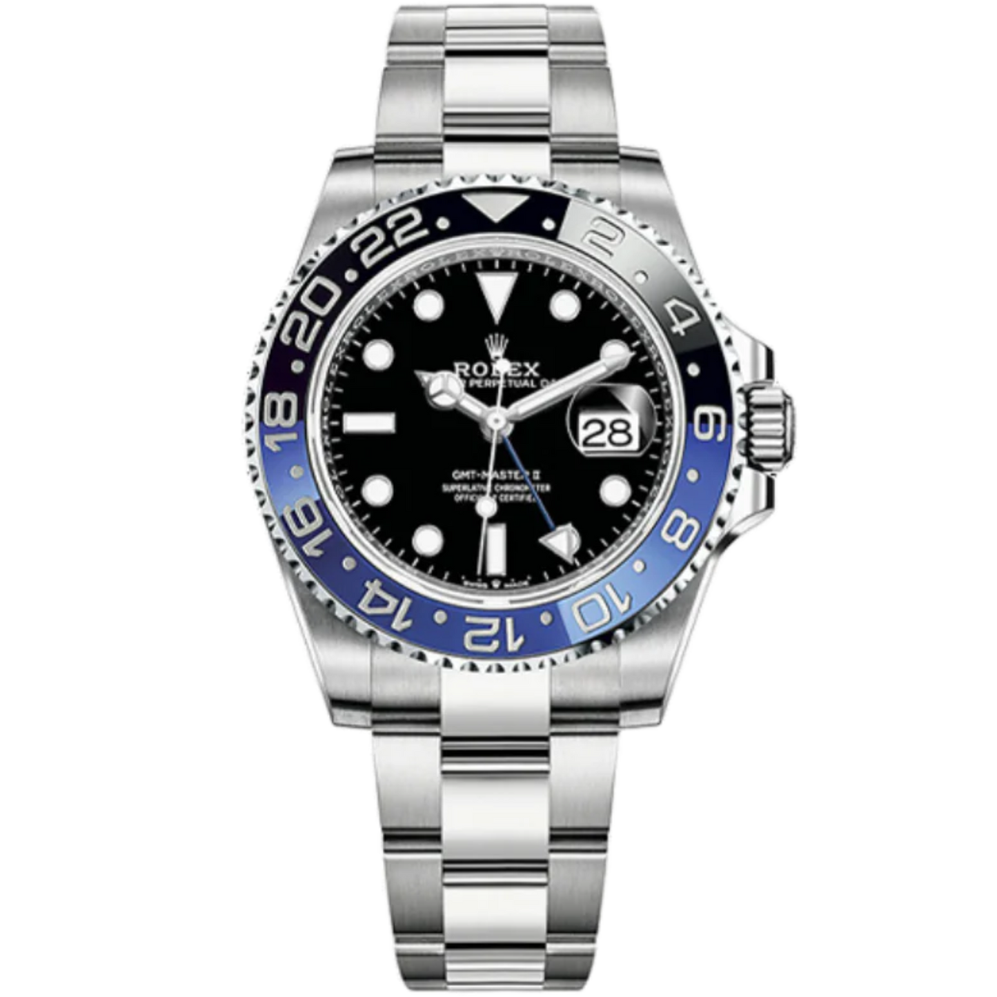 Rolex Batman Ref. 126710BLNR on Oyster Bracelet