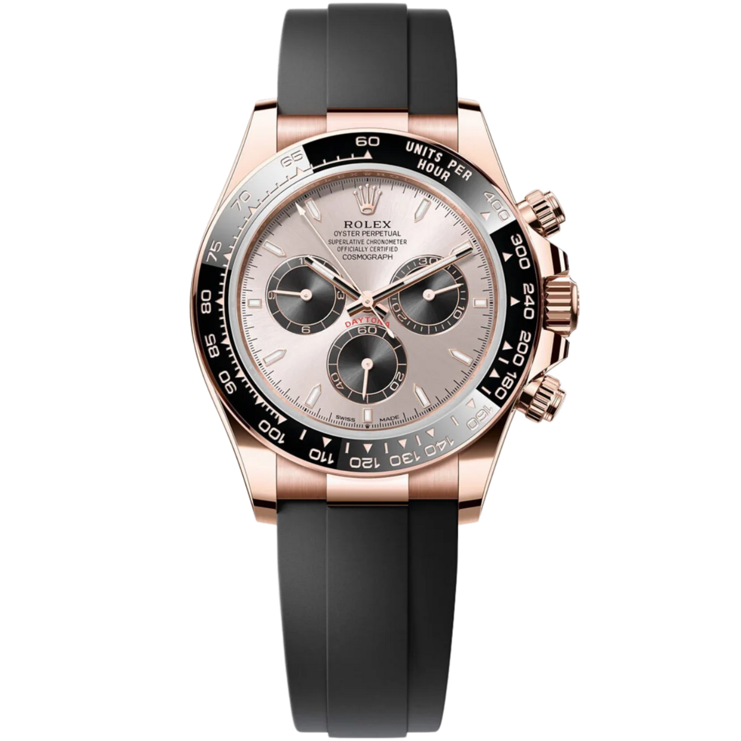 Rolex Daytona Ref. 126515LN Rose Gold Sundust Dial/Black Subdials