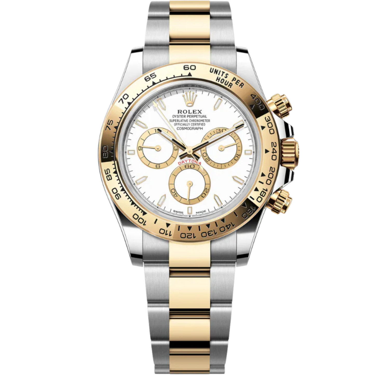 Rolex Cosmograph Daytona Ref. 126503 Two Tone White Dial