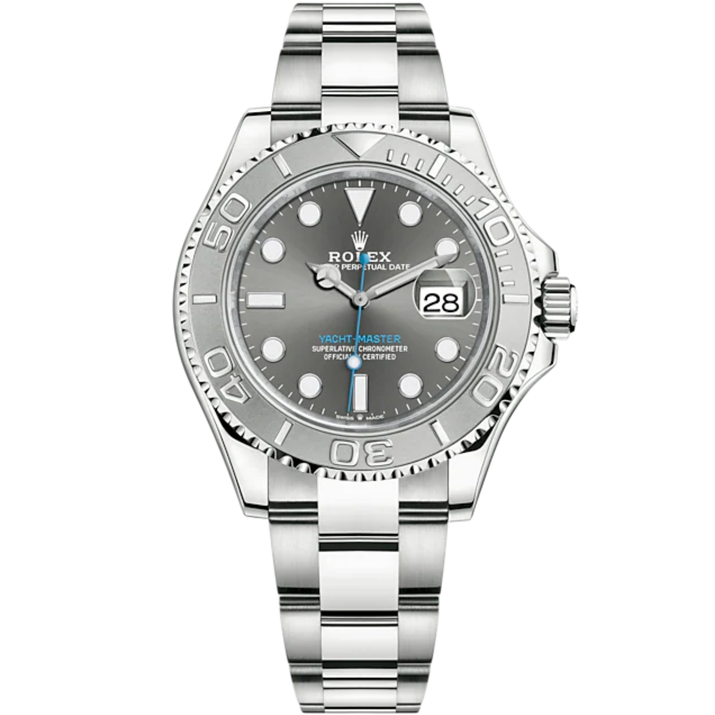 Rolex Yacht Master Ref. 126622 40MM Stainless Steel Rhodium Dial