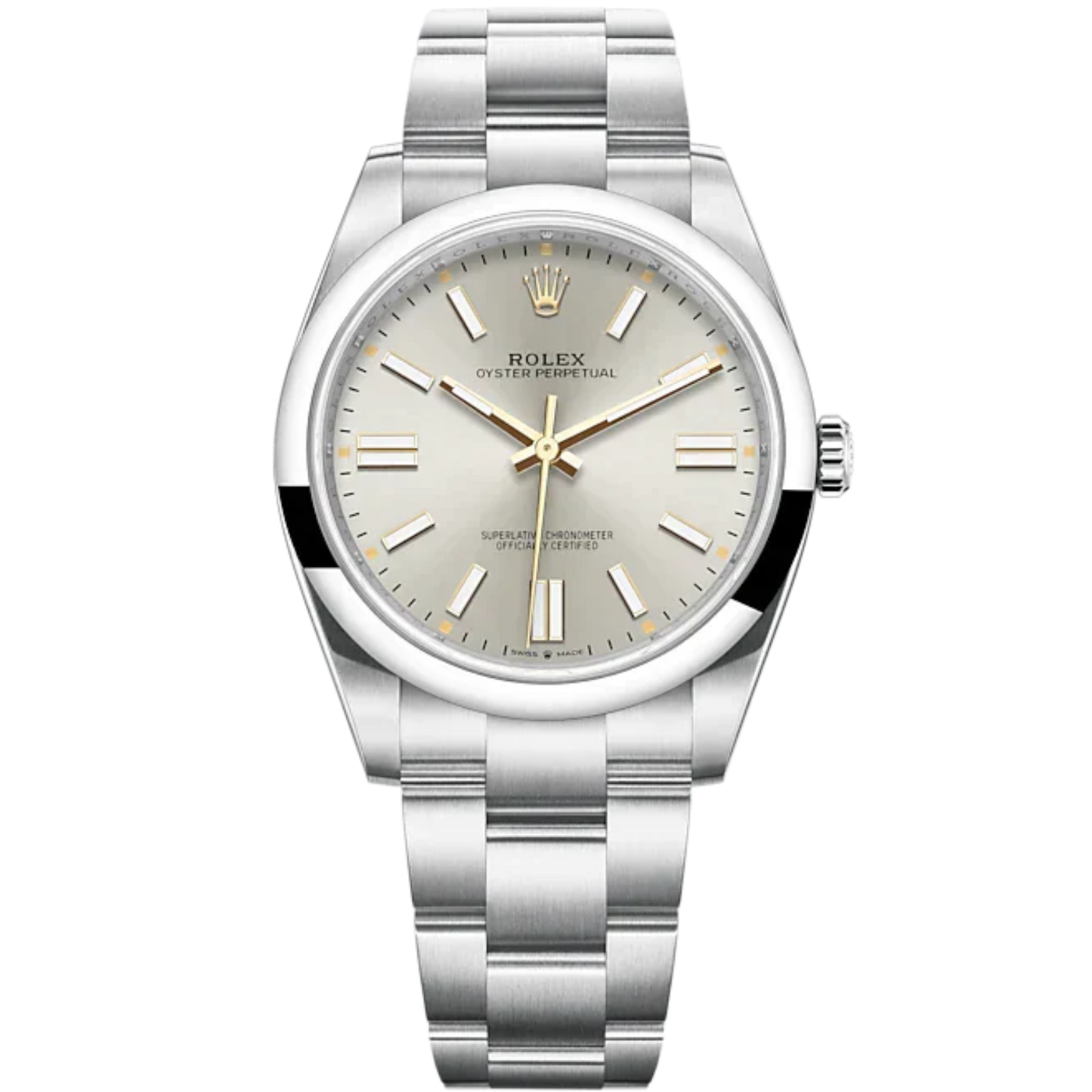 Rolex Oyster Perpetual Ref. 124300 41MM Silver Dial