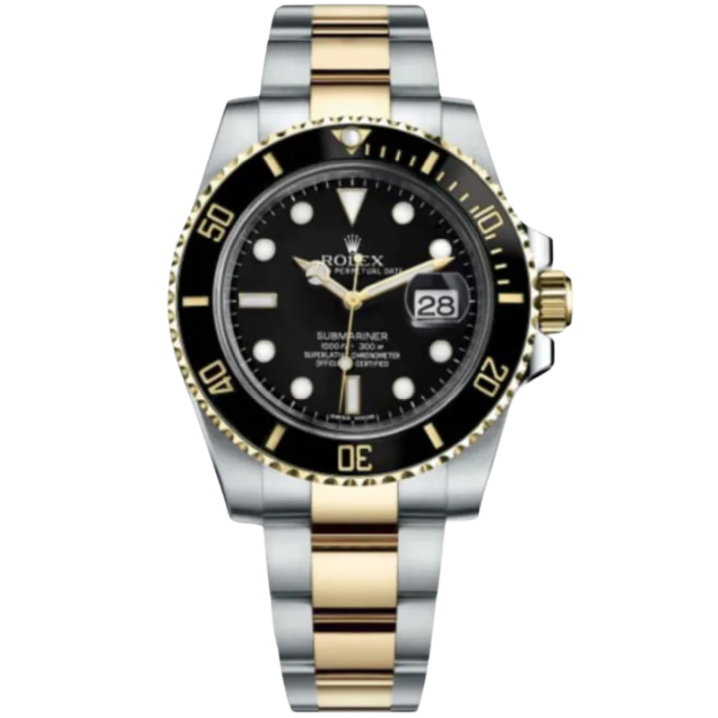 Rolex Submariner Ref. 116613LN 40MM Two Tone YG/SS Black Dial