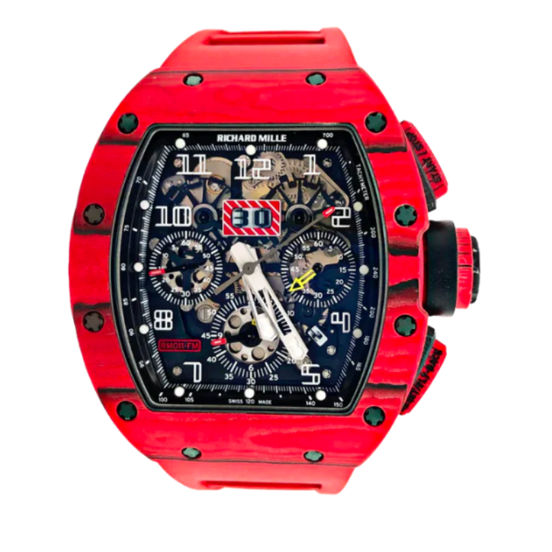 RM 011 Red Quartz Chronography Limited Edition Automatic Red