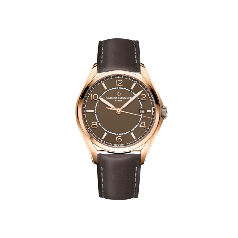 FIFTYSIX SELFWINDING 40 MM PINK GOLD WITH BROWN BRASS DIAL