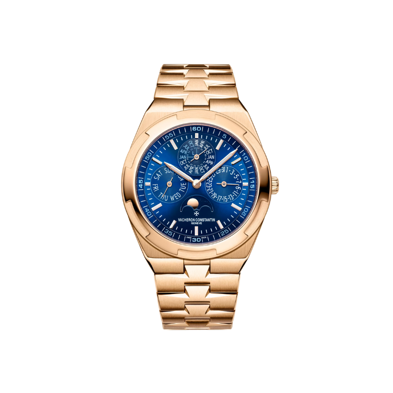 OVERSEAS PERPETUAL CALENDAR ULTRA-THIN 41 MM PINK GOLD WITH 18K PINK GOLD DIAL