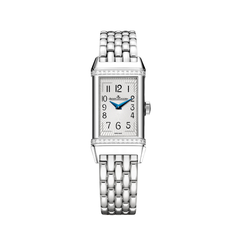 REVERSO ONE MONOFACE QUARTZ 40 MM STAINLESS STEEL WITH SILVER GREY DIAL
