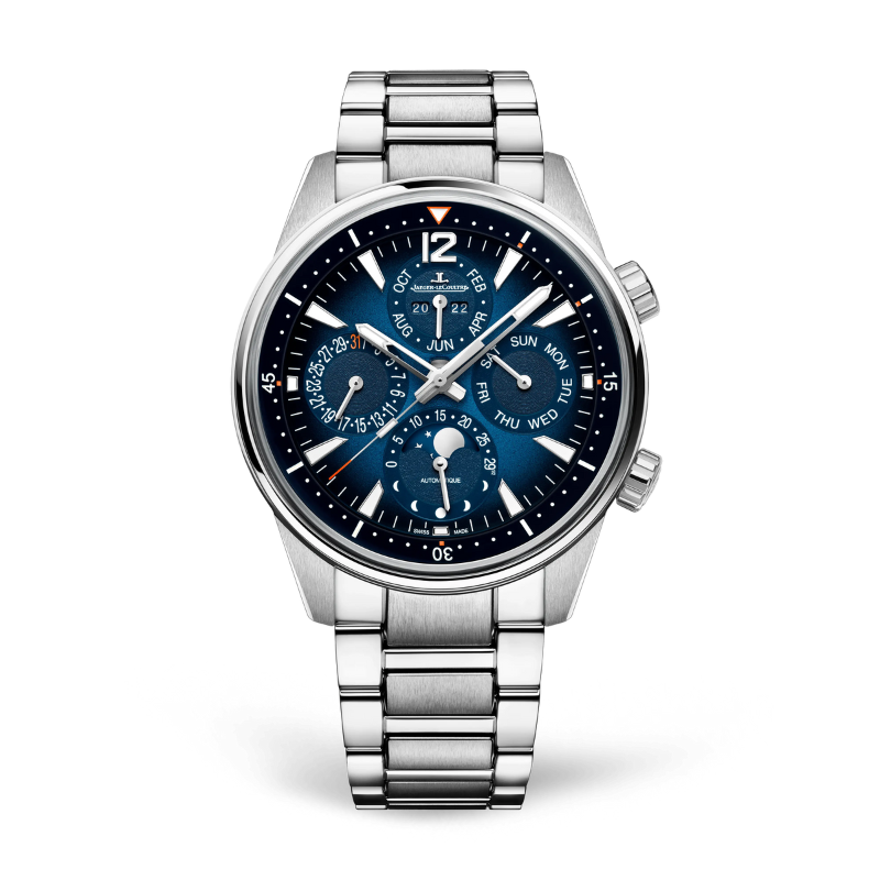 POLARIS PERPETUAL CALENDAR 42 MM STAINLESS STEEL WITH BLUE GRAINED DIAL