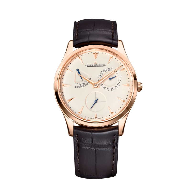 MASTER ULTRA THIN POWER RESERVE 39 MM 18K ROSE GOLD WITH EGGSHELL BEIGE DIAL