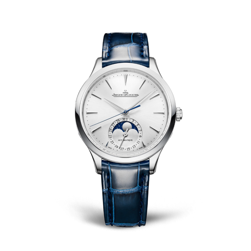 MASTER ULTRA THIN MOON 36 MM STAINLESS STEEL WITH SILVER GREY SUNRAY BRUSH DIAL