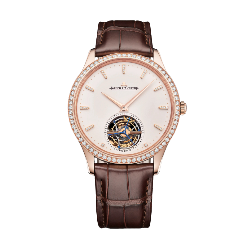 MASTER ULTRA THIN TOURBILLON 40 MM 18K ROSE GOLD WITH EGGSHELL BEIGE DIAL