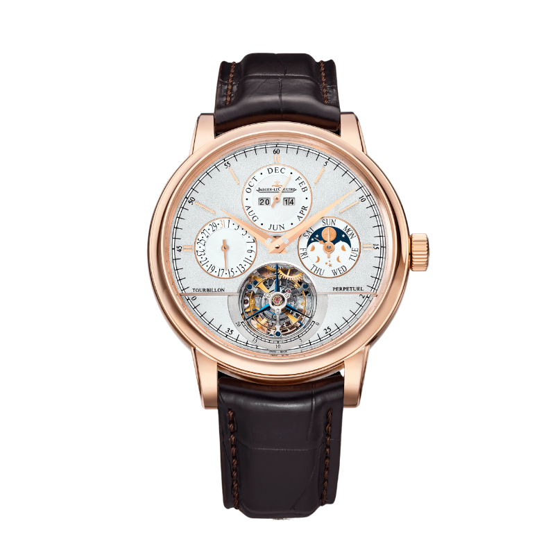 MASTER GRANDE TRADITION CALIBRE 985 42 MM 18K ROSE GOLD WITH SILVER GREY GRAINED DIAL