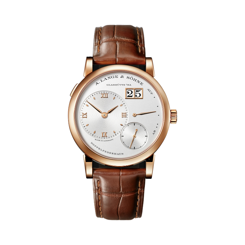 LANGE 1 191.032 38 MM 18K ROSE GOLD WITH ARGENTE DIAL