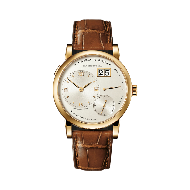 LANGE 1 191.021 38 MM 18K YELLOW GOLD WITH IVORY ARGENTE DIAL