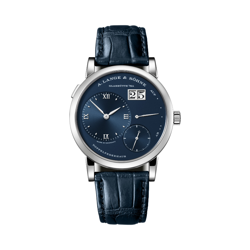 LANGE 1 191.028 38 MM 18K WHITE GOLD WITH DARK-BLUE DIAL