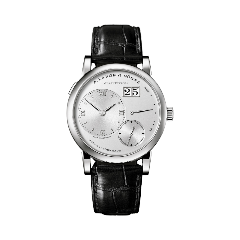 LANGE 1 191.025 38 MM 950 PLATINUM WITH RHODIE DIAL