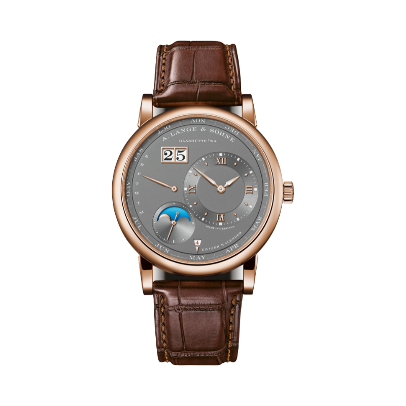 LANGE 1 PERPETUAL CALENDAR 345.033 E 42 MM 18K ROSE GOLD WITH GREY DIAL