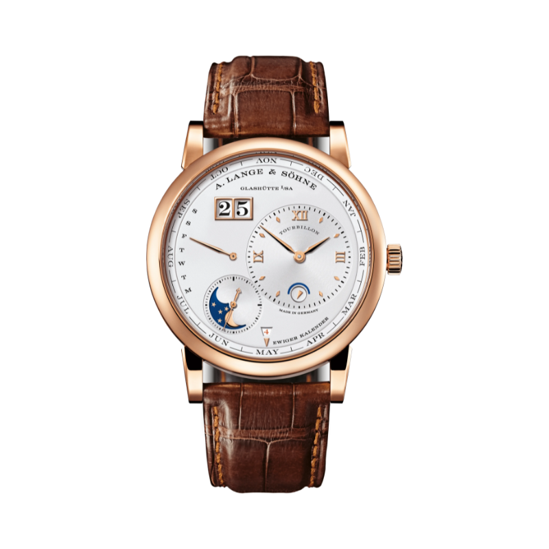 LANGE 1 TOURBILLON PERPETUAL CALENDAR 720.032FE 42 MM 18K ROSE GOLD WITH ARGENTE DIAL