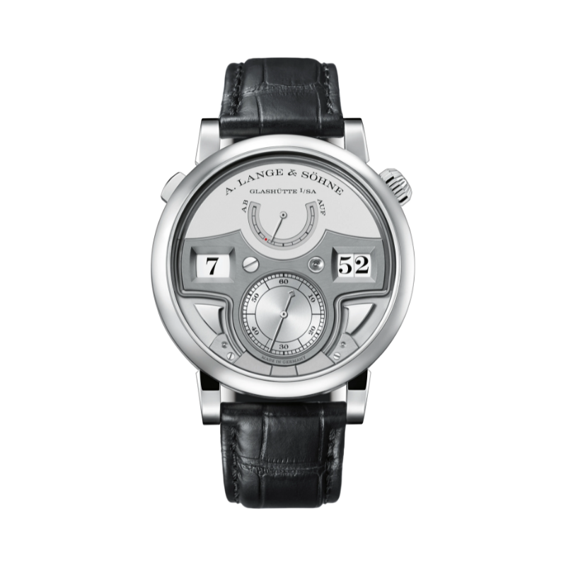 ZEITWERK MINUTE REPEATER 147.025F 44 MM 950 PLATINUM WITH RHODIE DIAL