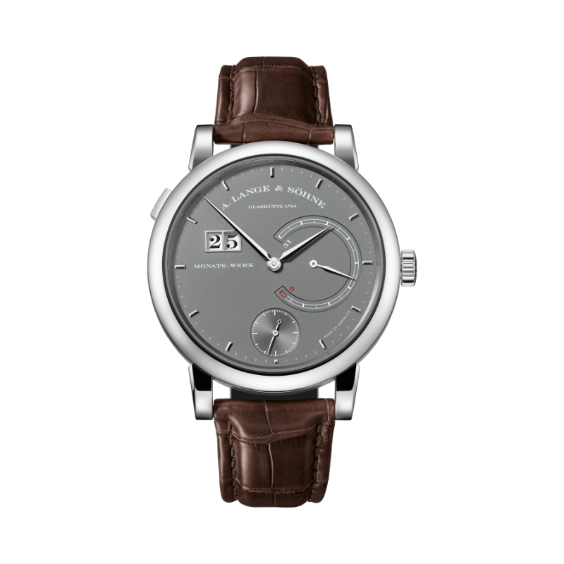 LANGE 31 130.039F 46 MM 18K WHITE GOLD WITH GREY DIAL