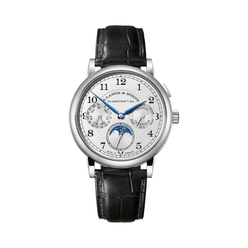1815 ANNUAL CALENDAR 238.026 E 40 MM 18K WHITE GOLD WITH ARGENTE DIAL