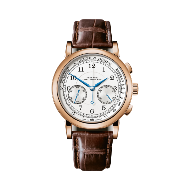 1815 CHRONOGRAPH 414.032 39 MM 18K ROSE GOLD WITH ARGENTE DIAL