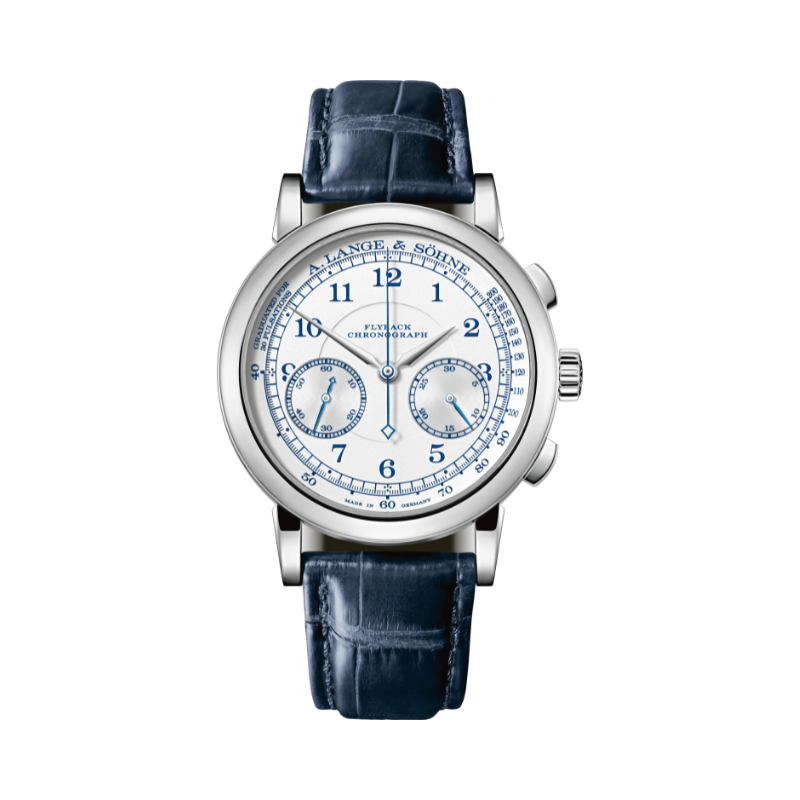 1815 CHRONOGRAPH 414.026 39 MM 18K WHITE GOLD WITH ARGENTE DIAL