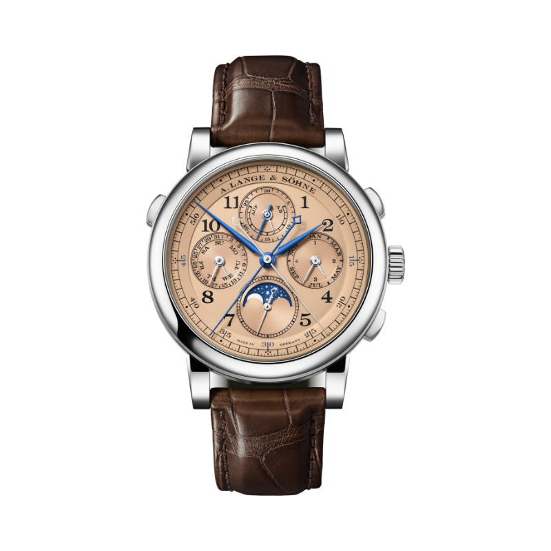 1815 RATTRAPANTE PERPETUAL CALENDAR 421.056FE 42 MM 18K WHITE GOLD WITH PINK DIAL