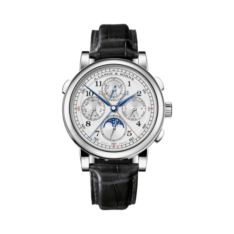 1815 RATTRAPANTE PERPETUAL CALENDAR 421.025FE 42 MM 950 PLATINUM WITH ARGENTE DIAL