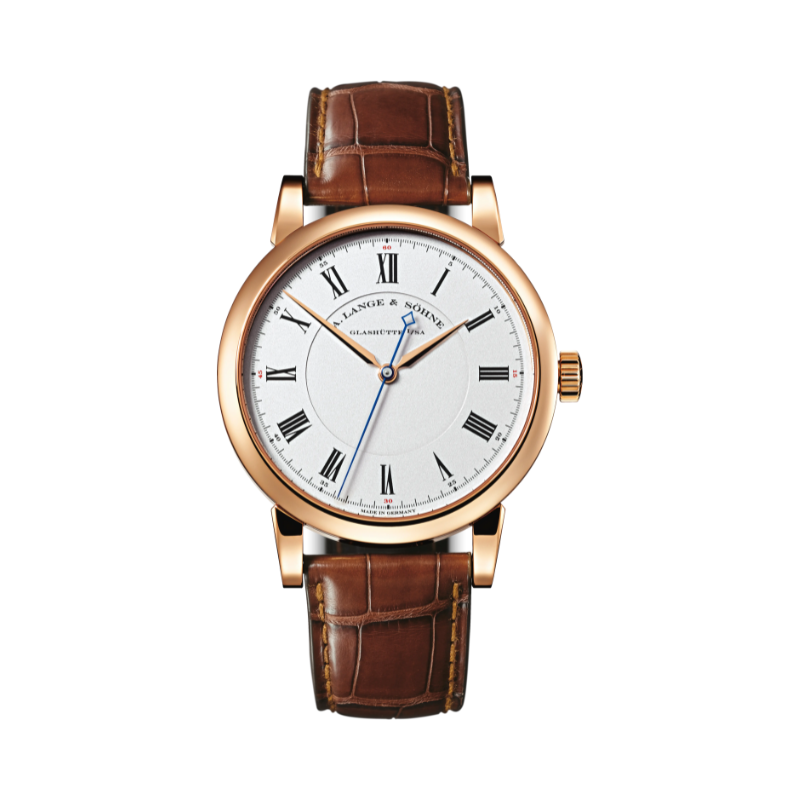 RICHARD LANGE 232.032 40 MM 18K ROSE GOLD WITH ARGENTE DIAL