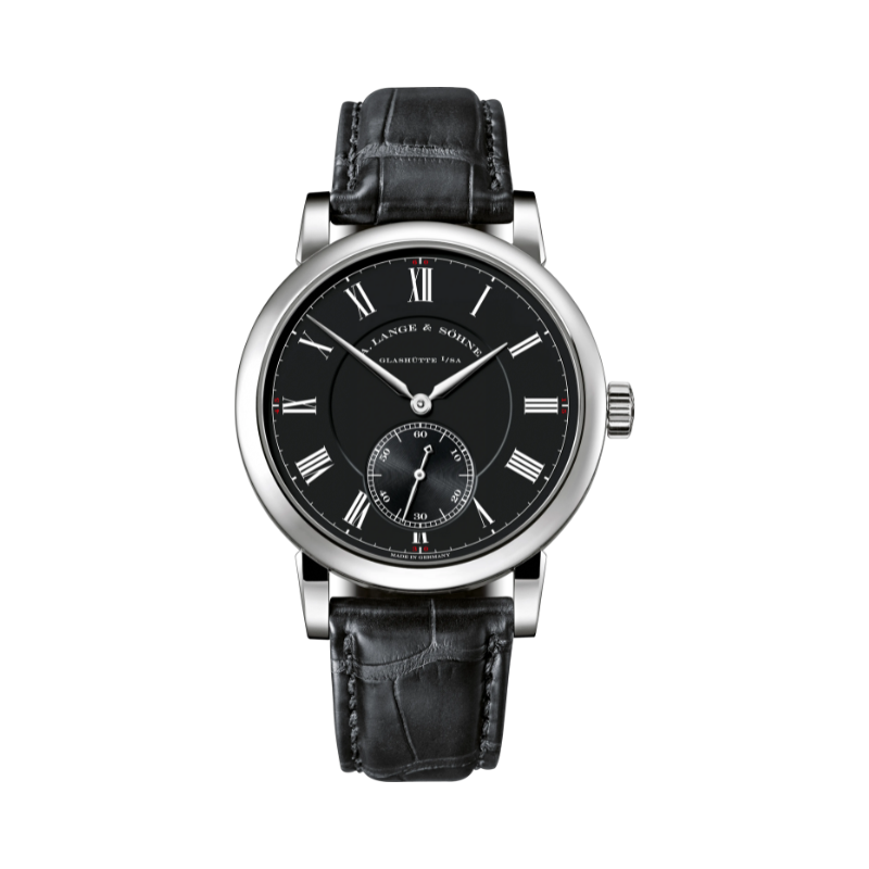 RICHARD LANGE “Pour le Mérite” 260.028 40 MM 18K WHITE GOLD WITH BLACK DIAL