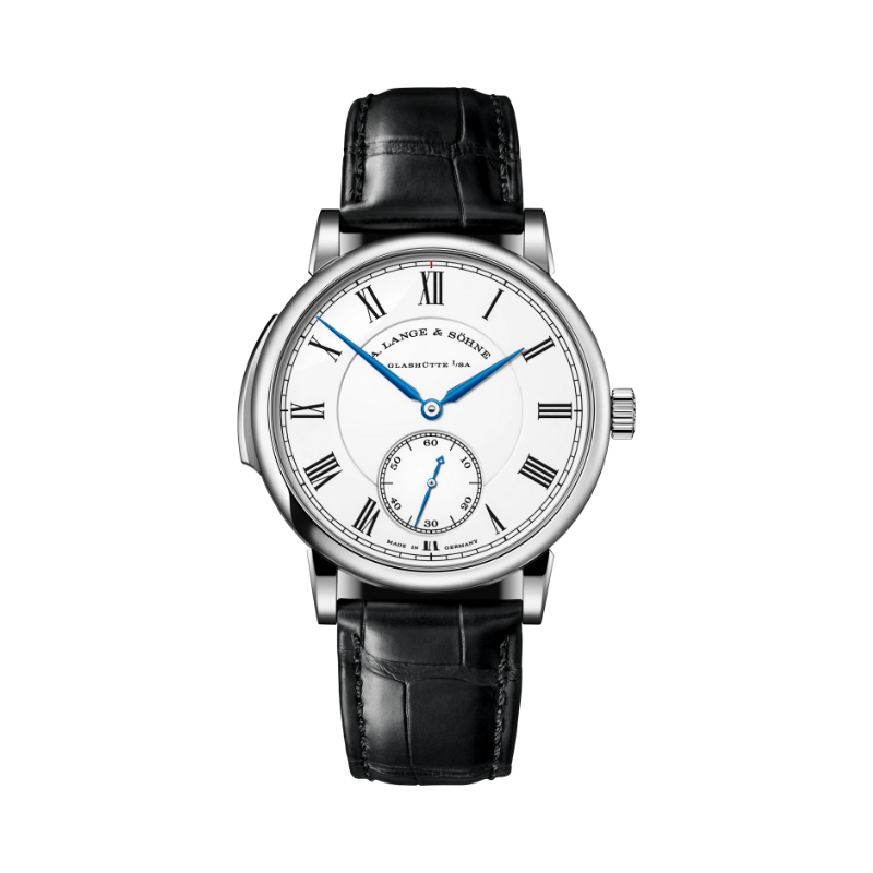 RICHARD LANGE MINUTE REPEATER 606.079F 39 MM 950 PLATINUM WITH WHITE DIAL
