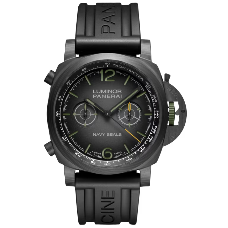 LUMINOR CHRONO NAVY SEALS PAM01419 44 MM CARBOTECH™ WITH DARK GREY DIAL