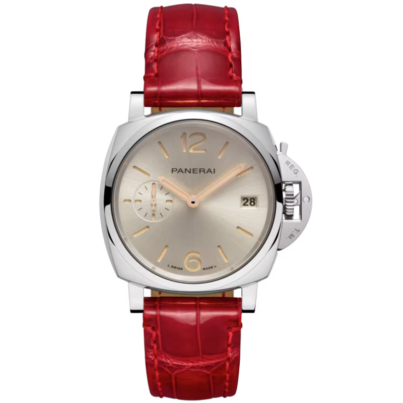 LUMINOR DUE PAM01248 38 MM STAINLESS STEEL WITH SILVER DIAL