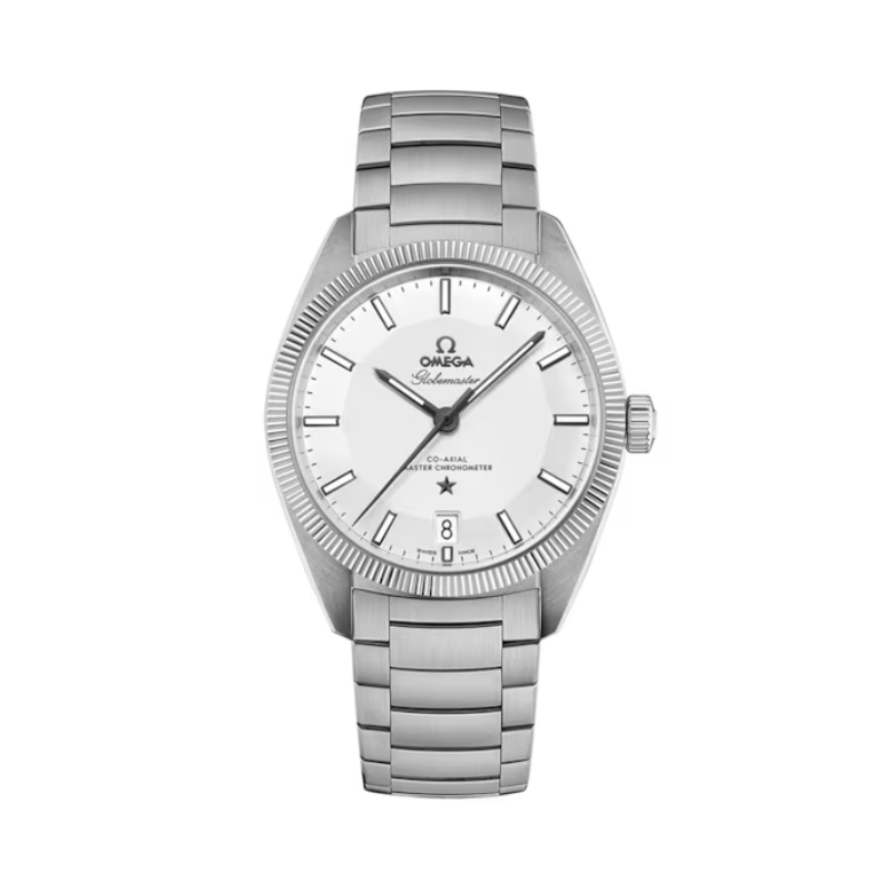 CONSTELLATION GLOBEMASTER 39 MM STAINLESS STEEL WITH SILVER DIAL