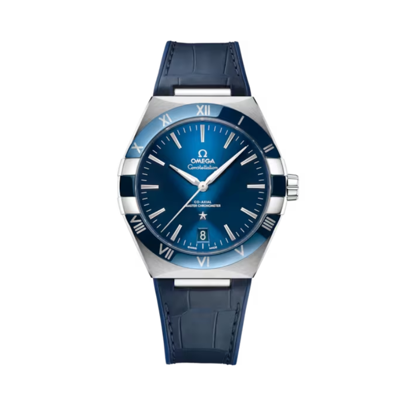 CONSTELLATION 41 MM STAINLESS STEEL WITH BLUE DIAL