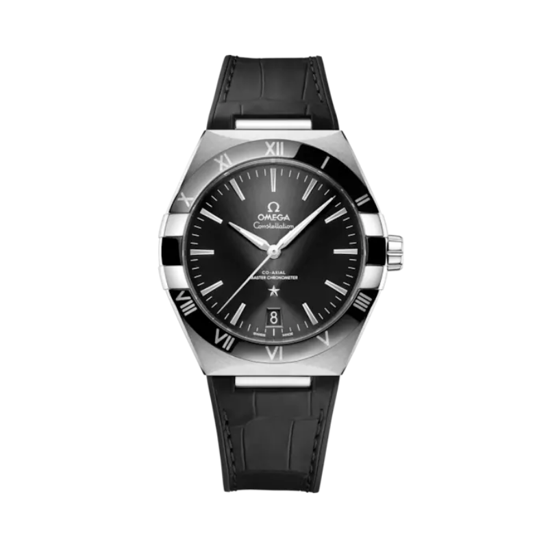 CONSTELLATION 41 MM STAINLESS STEEL WITH BLACK DIAL