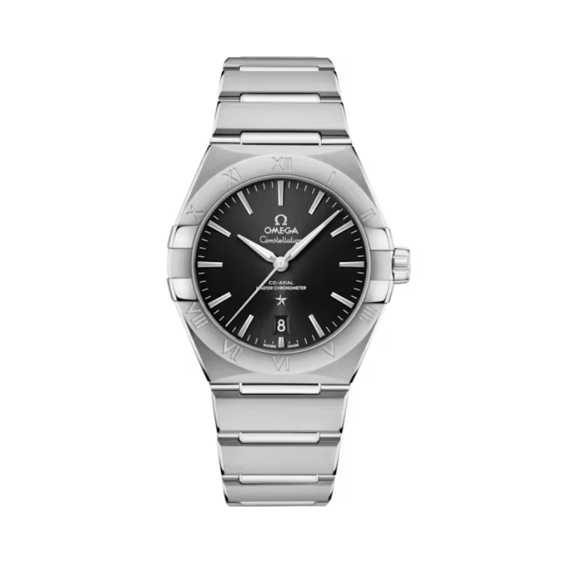 CONSTELLATION 39 MM STAINLESS STEEL WITH BLACK DIAL