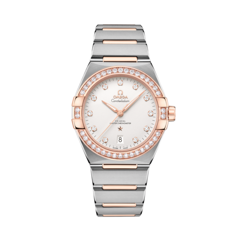 CONSTELLATION 39 MM STAINLESS STEEL - SEDNA™ GOLD WITH SILVER DIAL