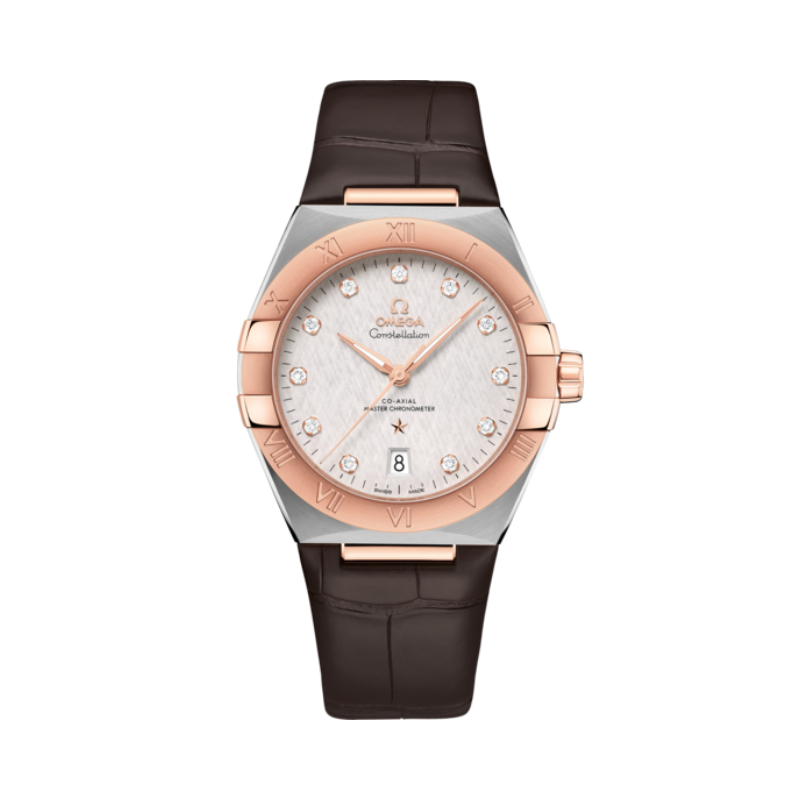 CONSTELLATION 39 MM STAINLESS STEEL - SEDNA™ GOLD WITH SILVER DIAL