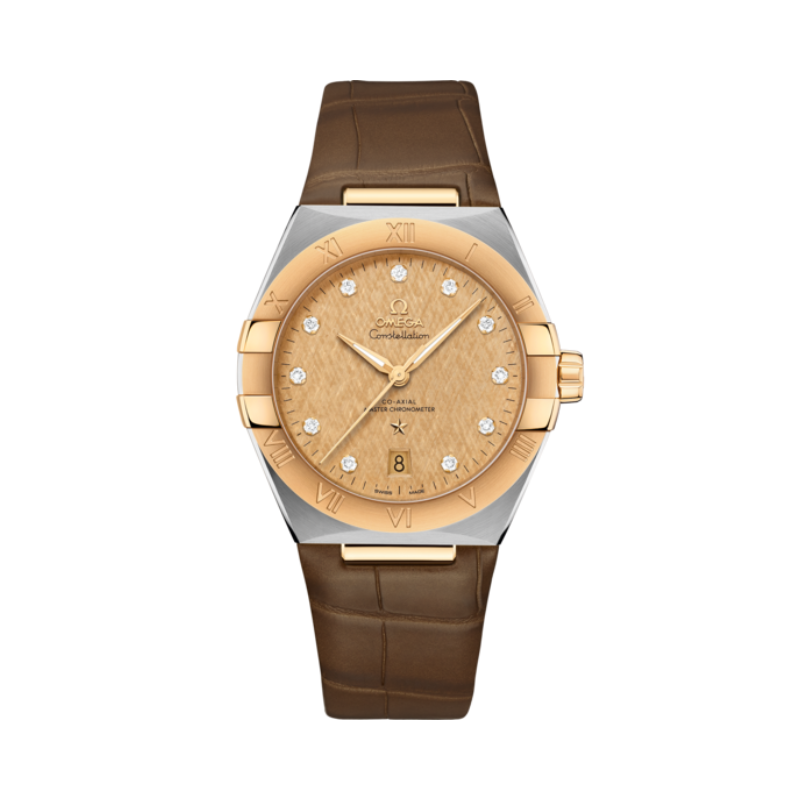 CONSTELLATION 39 MM STAINLESS STEEL - YELLOW GOLD WITH YELLOW DIAL