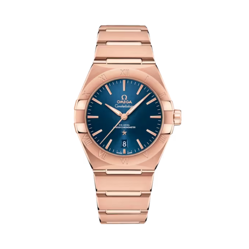 CONSTELLATION 39 MM SEDNA™ GOLD WITH BLUE DIAL