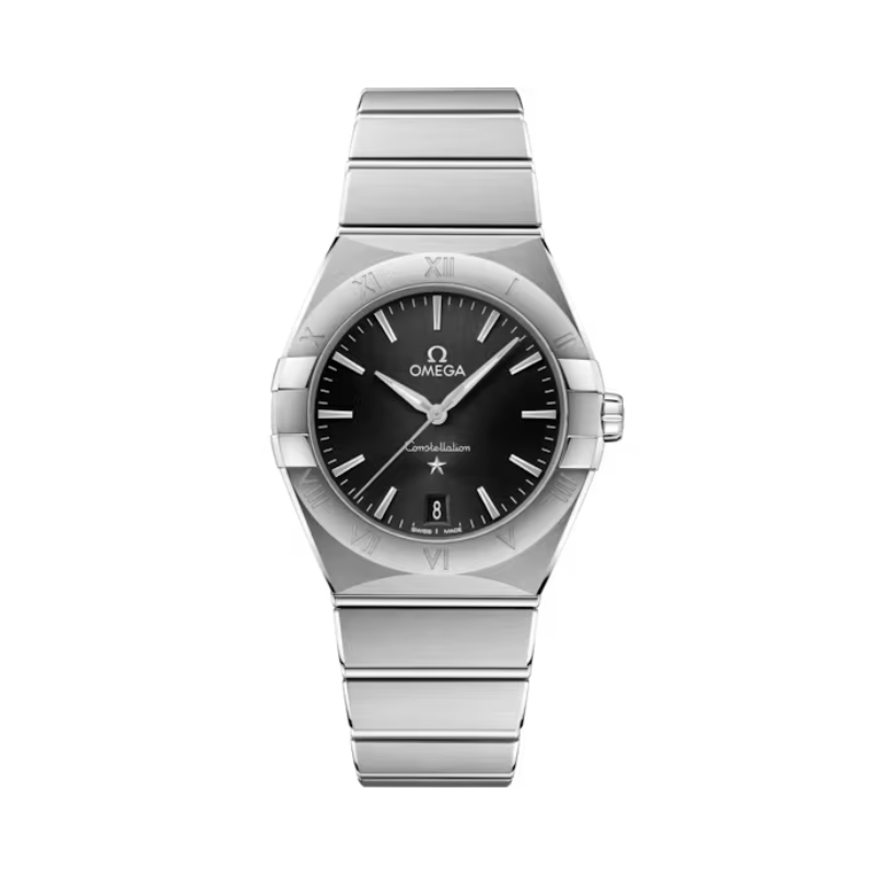 CONSTELLATION 36 MM STAINLESS STEEL WITH BLACK DIAL