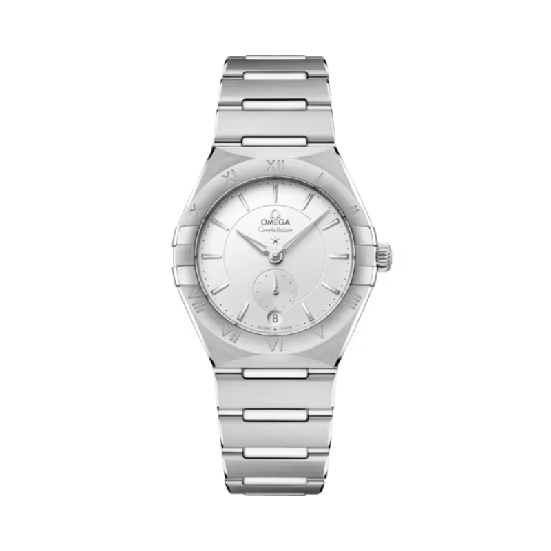 CONSTELLATION 34 MM STAINLESS STEEL WITH SILVER DIAL