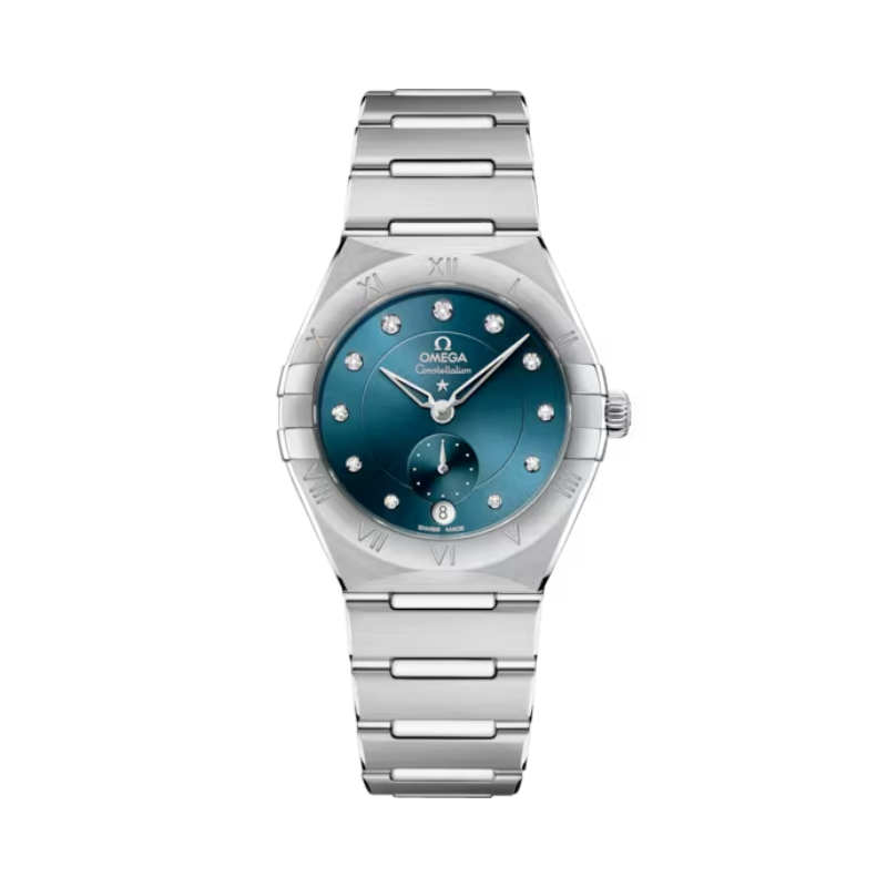CONSTELLATION 34 MM STAINLESS STEEL WITH BLUE DIAL