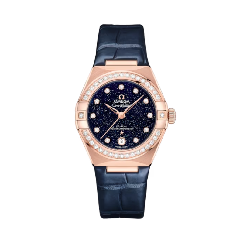 CONSTELLATION 29 MM SEDNA™ GOLD WITH BLUE DIAL