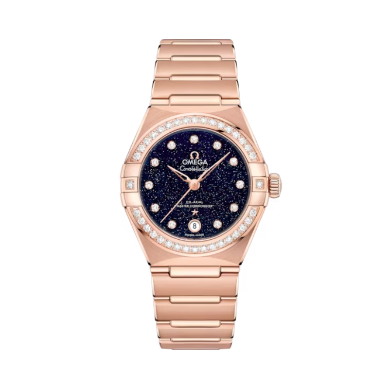CONSTELLATION 29 MM SEDNA™ GOLD WITH BLUE DIAL