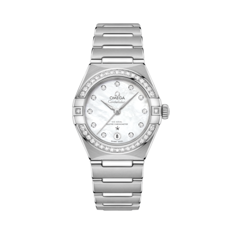 CONSTELLATION 29 MM STAINLESS STEEL WITH MOTHER OF PEARL DIAL