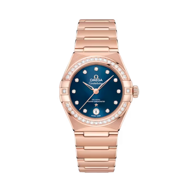CONSTELLATION 29 MM SEDNA™ GOLD WITH BLUE DIAL